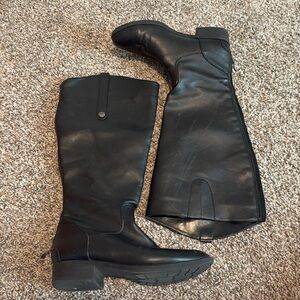 Wide Calf Black Boots